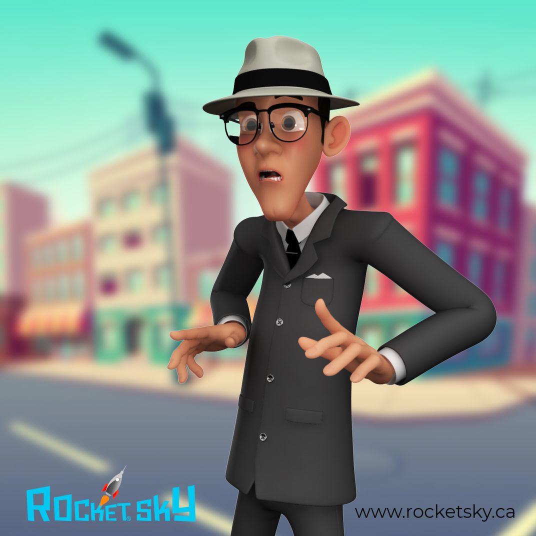Character render — dapper character